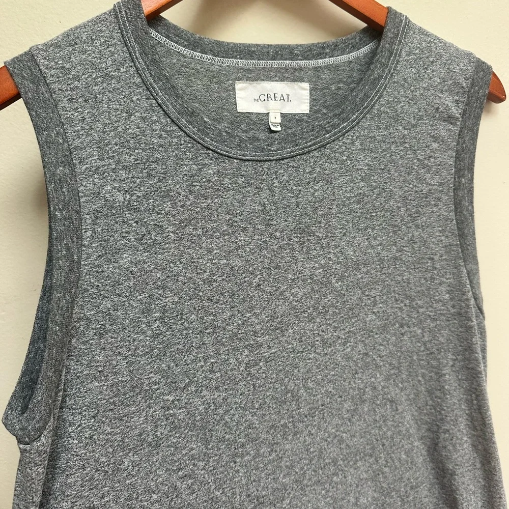 The Great. Charcoal  Tee - Picture 3 of 6